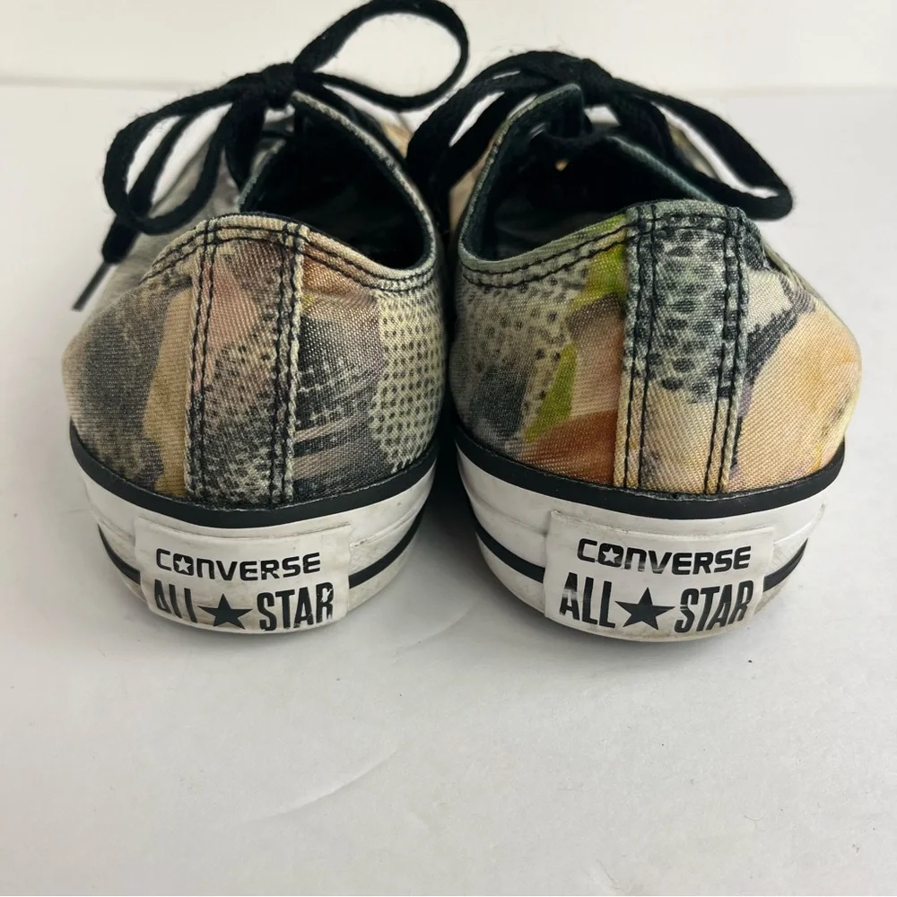 Converse All Star Digital Rose Multicolor Low-Top Sneakers Women’s Sz 8 Boho
